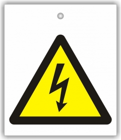 sign - iso - pictogram - high voltage