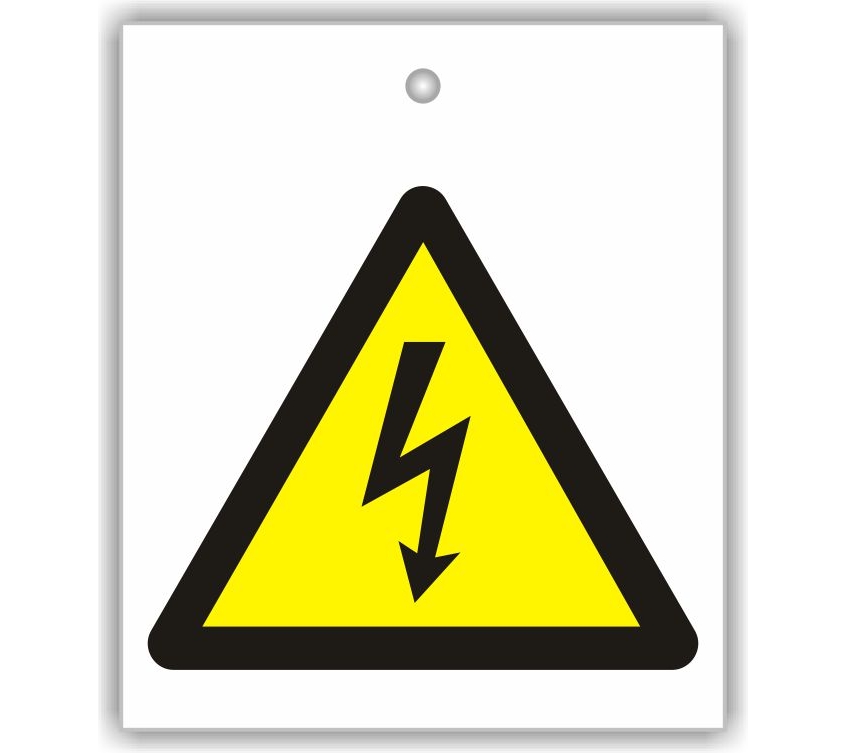 sign - iso - pictogram - high voltage