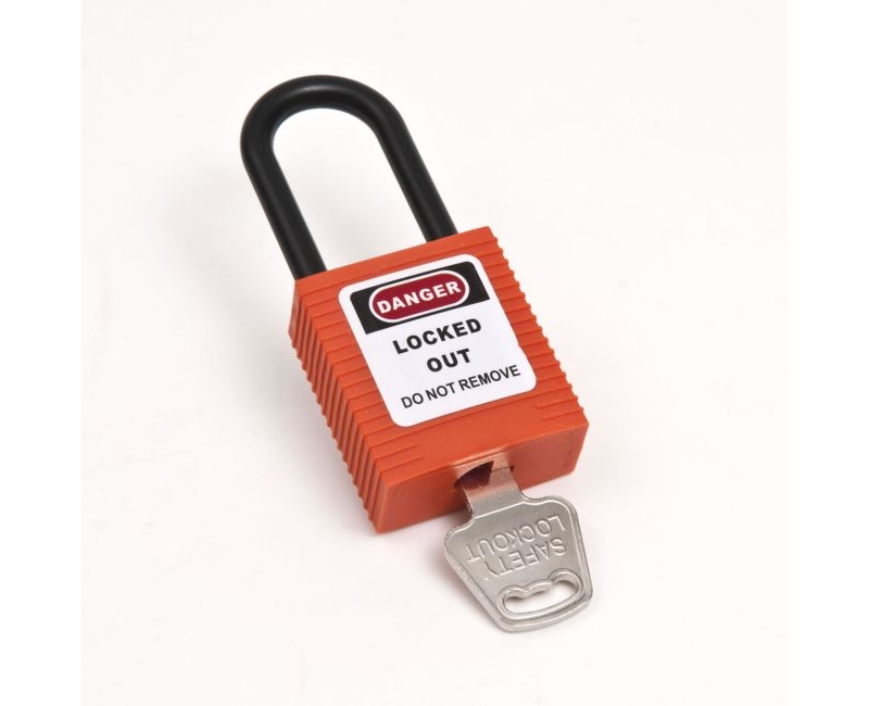 insulated safety lockout padlocks . part no. lop4540