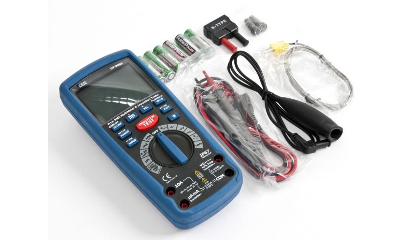 ehv multimeter with insulation test - cat 111 to 1,000vdc