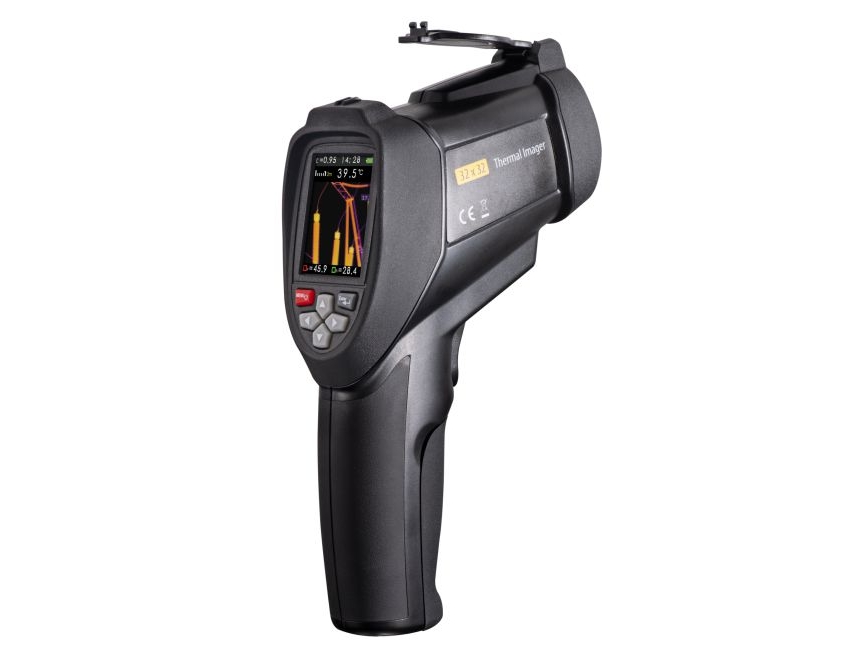 thermal imaging camera with recording facility