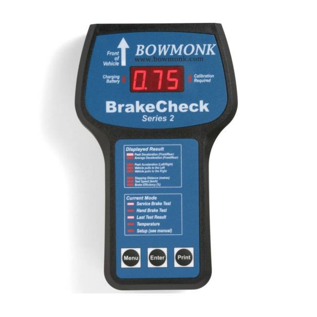 Bowmonk Brake Tester - BrakeCheck Series 2 MT